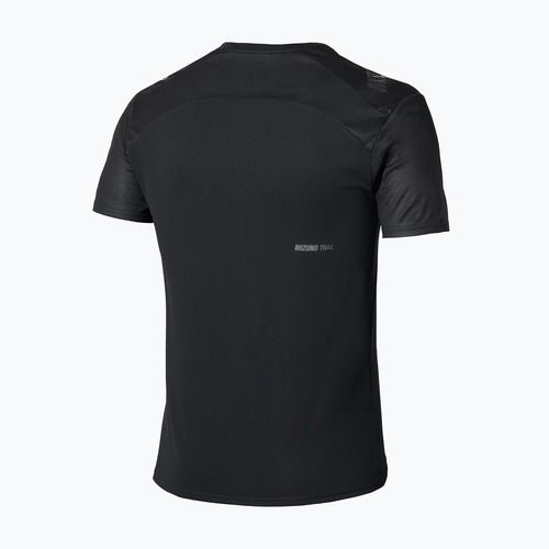 Men's running top Mizuno Trail Graphic Tee black