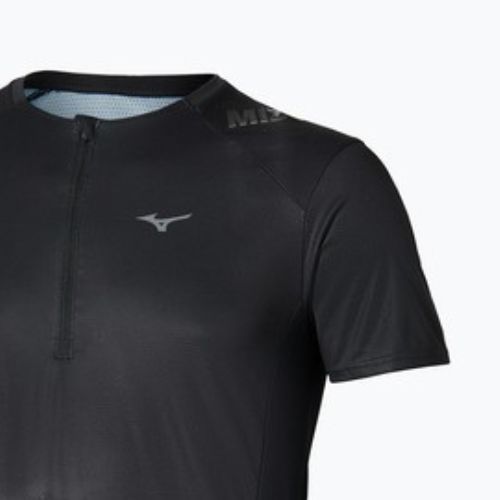 Men's running top Mizuno Trail Graphic Tee black