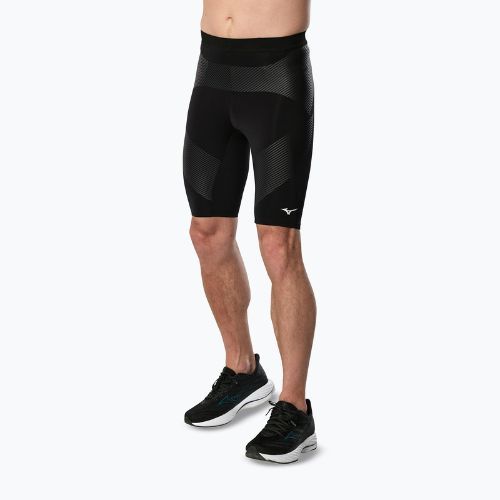 Men's running shorts Mizuno Sonic Half black