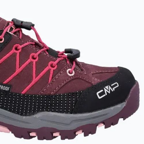Children's trekking boots CMP Rigel Low Wp prugna/peach
