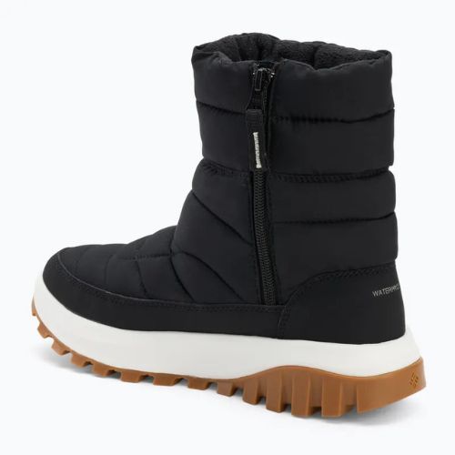 Women's snow boots Columbia Snowtrot Mid black/sea salt