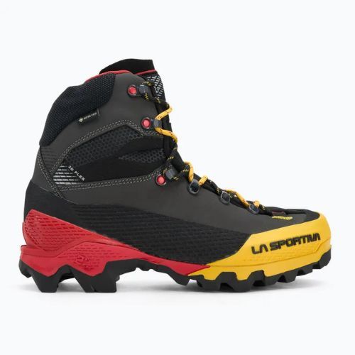 Men's mountaineering boots La Sportiva Aequilibrium LT GTX black/yellow