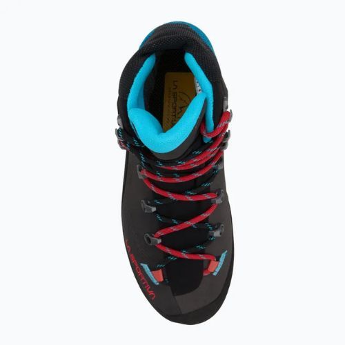 Women's trekking shoes La Sportiva Aequilibrium Trek GTX carbon/malibu blue