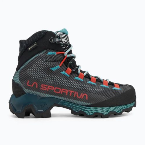 Women's trekking boots La Sportiva Aequilibrium Hike GTX carbon/everglade