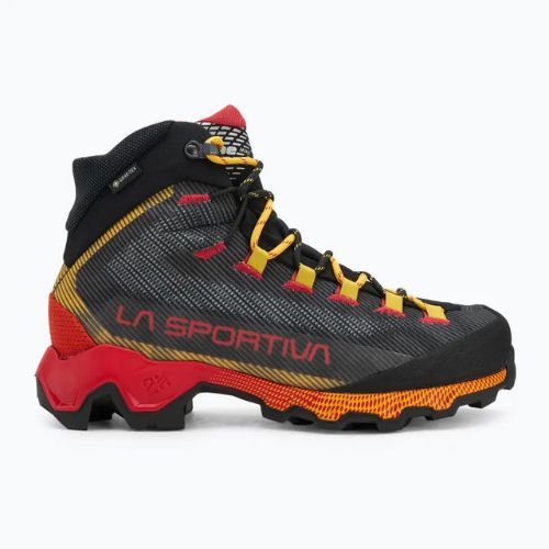 Men's trekking boots La Sportiva Aequilibrium Hike GTX carbon/yellow