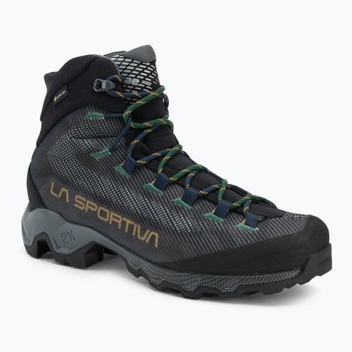 Men's trekking boots La Sportiva Aequilibrium Hike GTX carbon/jungle