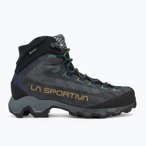 Men's trekking boots La Sportiva Aequilibrium Hike GTX carbon/jungle