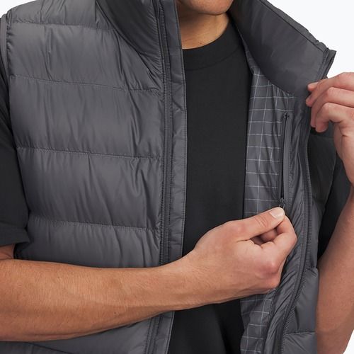 Men's gilet Under Armour Legend Down castlerock/black