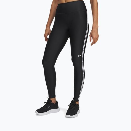 Women's leggings Under Armour Tech Wordmark Tape black/white/white