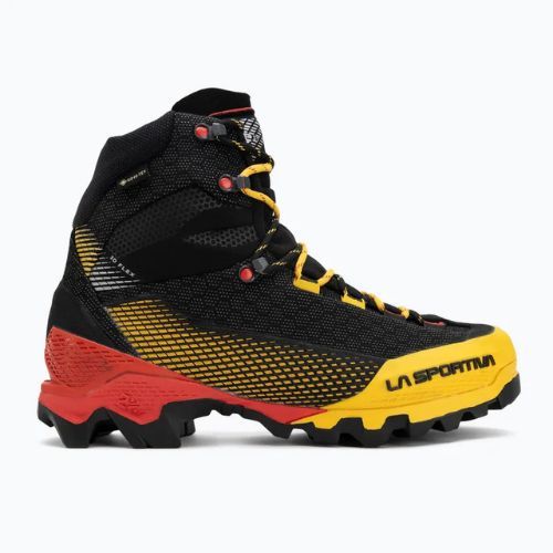 Men's mountaineering boots La Sportiva Aequilibrium ST GTX black/yellow