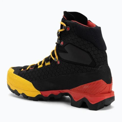Men's mountaineering boots La Sportiva Aequilibrium ST GTX black/yellow