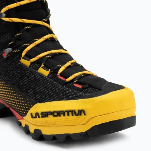 Men's mountaineering boots La Sportiva Aequilibrium ST GTX black/yellow