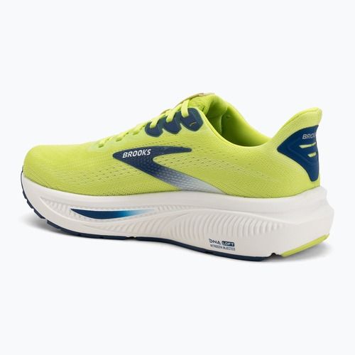 Men's running shoes Brooks Ghost 17 acid lime/navy/white