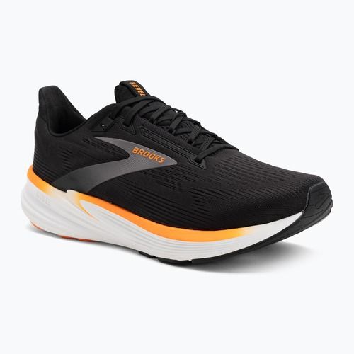 Men's running shoes Brooks Revel 8 black/excalibur/orange