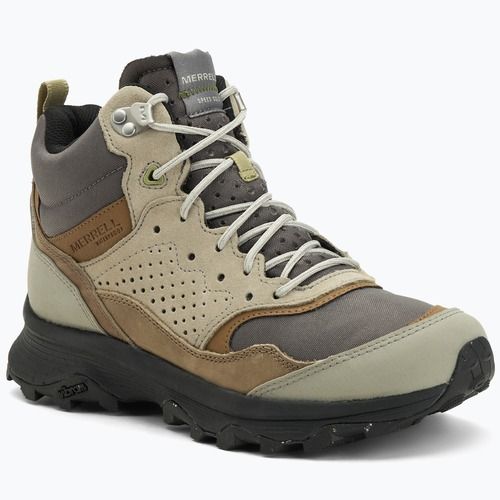 Men's hiking boots Merrell Speed Solo Mid WP grey
