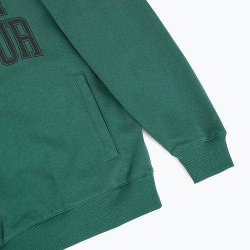 Men's sweatshirt Under Armour Rival LW Graphic Hoodie rack green/black