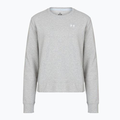 Women's sweatshirt Under Armour Sport Terry Crew mod gray light heather/white