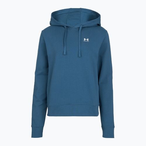 Women's sweatshirt Under Armour Sport Terry Hoodie wham blue/white