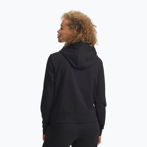 Women's sweatshirt Under Armour Sport Terry Hoodie black/white