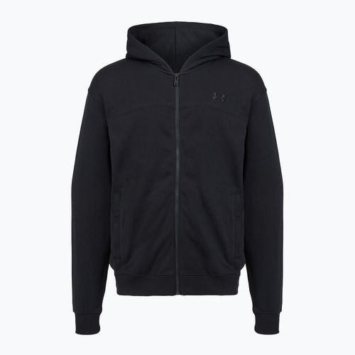 Men's sweatshirt Under Armour Rival LW FZ black/black