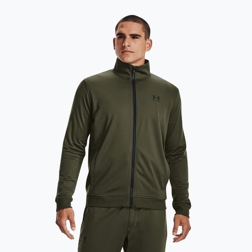 Men's sweatshirt Under Armour Sportstyle Tricot marine od green/marine od green/black