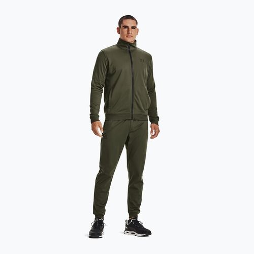 Men's sweatshirt Under Armour Sportstyle Tricot marine od green/marine od green/black