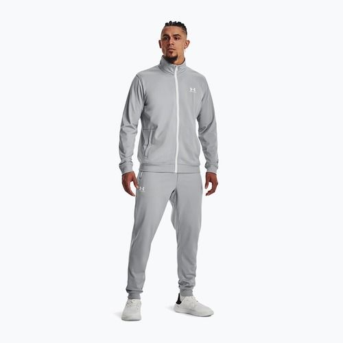 Men's sweatshirt Under Armour Sportstyle Tricot mod gray/white