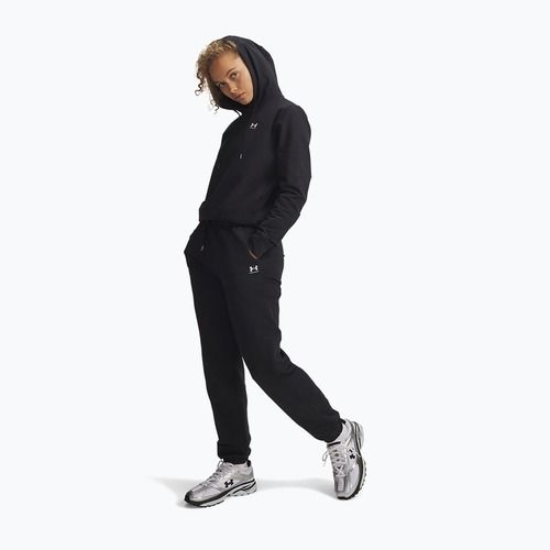 Women's trousers Under Armour Sport Terry Jogger black/white
