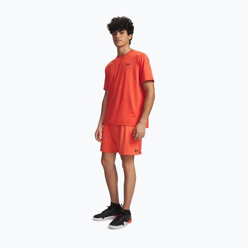 Men's training shorts Under Armour Tech Vent venom red/black
