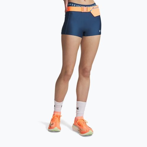 Women's training shorts Under Armour HeatGear Shorty wham blue/blue haze
