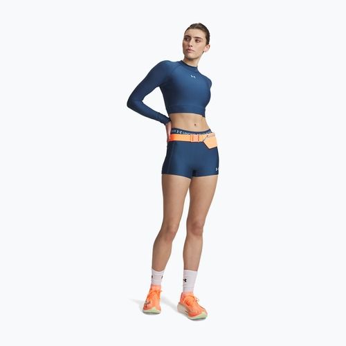 Women's training shorts Under Armour HeatGear Shorty wham blue/blue haze