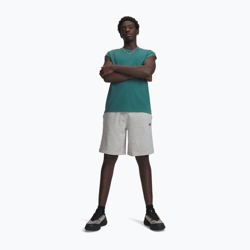Men's training shorts Under Armour Rival LW mod gray light heather/black