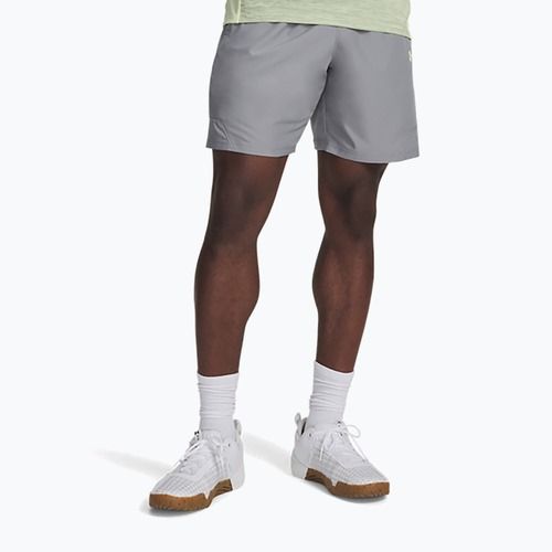 Men's training shorts Under Armour Tech Utility steel/fade green
