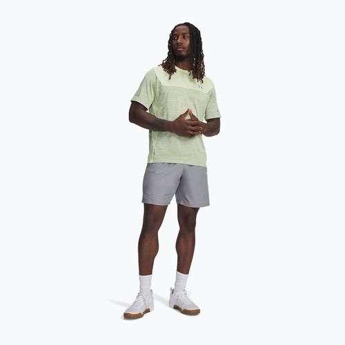 Men's training shorts Under Armour Tech Utility steel/fade green