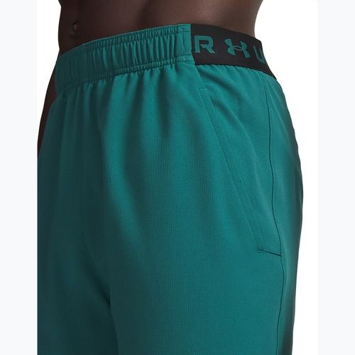 Men's training shorts Under Armour Ua Vanish Woven 6in rack green/ultimate black