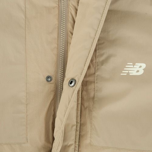 Men's down jacket New Balance NBX Academy Mix Down beige