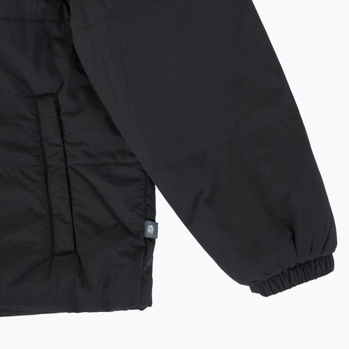 Men's insulated jacket New Balance Hoops Puffer black