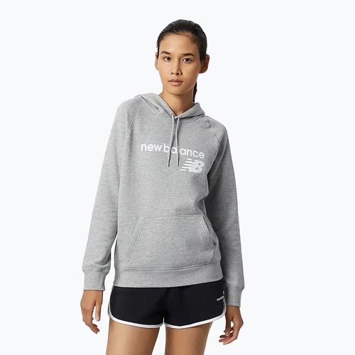 Women's sweatshirt New Balance Core Fleece Hoodie grey
