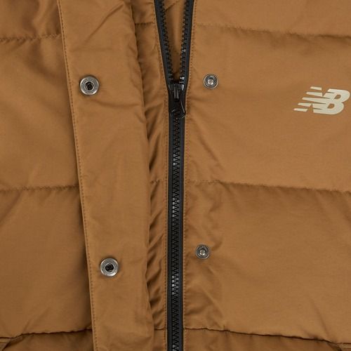 Women's down jacket New Balance NBX Soft Alpine Icon Down brown