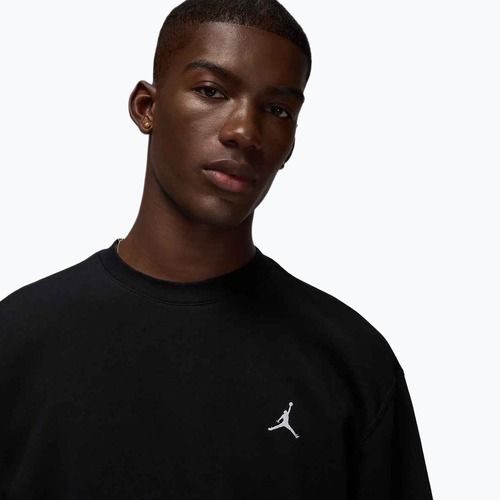 Men's sweatshirt  Jordan Brooklyn Fleece Crew black/white
