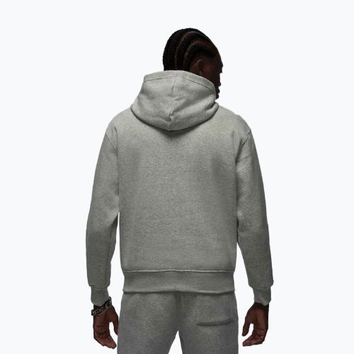 Men's sweatshirt Nike Jordan Brooklyn Fleece grey heather/white