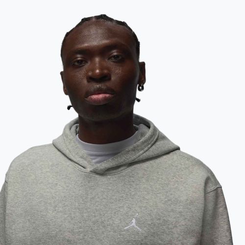 Men's sweatshirt Jordan Brooklyn Fleece grey heather/white