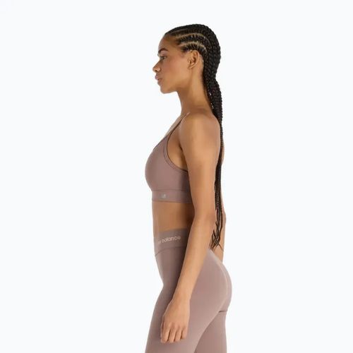 Training bra New Balance Essential Yoga brown