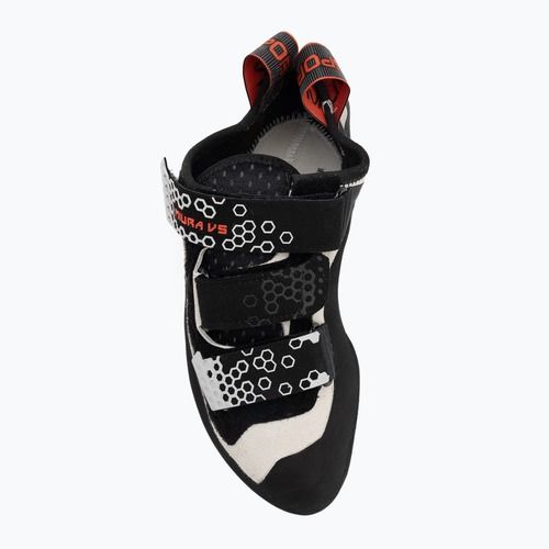 Women's climbing shoes La Sportiva Miura VS white/cherry tomato