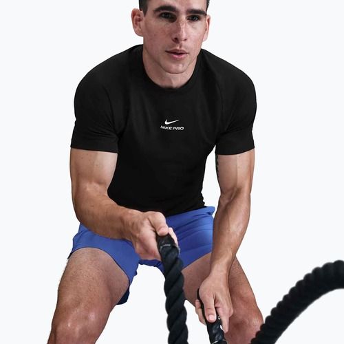 Men's training T-shirt Nike Pro Training Dri-Fit black/white