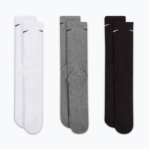 Socks Nike Everyday Plus Cushioned 3 pairs multi-color/white/grey/black