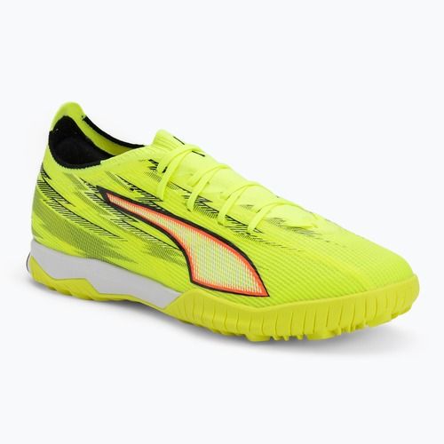 Football boots PUMA 6 Match TT yellow alert/puma black/glowing red/lime squeeze
