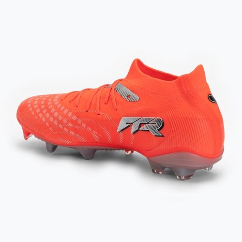 Football boots PUMA Future 9 Fusion FG/AG glowing red/puma white/puma black/puma silver