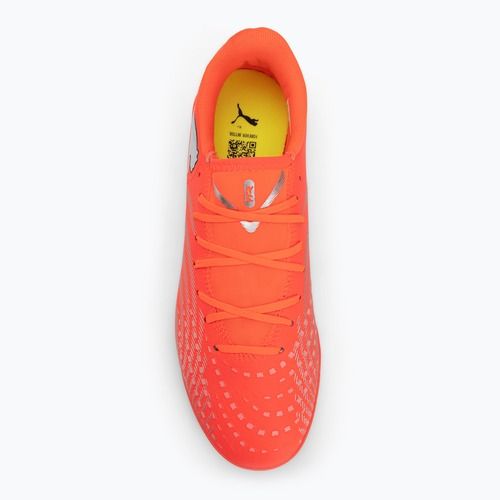 Football boots PUMA Future 9 Play IT glowing red/puma white/puma black/puma silver