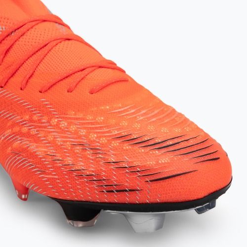 Football boots PUMA Future 9 Ultimate FG glowing red/puma white/puma black/puma silver